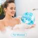 Buy SAMEAT Loofah Sponge Soft Mesh Shower Puff - 3 Pack Exfoliator Pouf for Men & Women | Bath Accessories | International Shipping - Buy Online on GoSupps.com