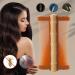 Lovehomily Double-Sided Head Lice Comb - Low-Expansion Ridge Bamboo Design for Adults & Kids - Effective Fine Dental Care (Orange) - Buy Online on GoSupps.com