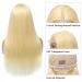 24 Inch Blonde 613 Lace Front Wig with Baby Hair | Brazilian Virgin Human Hair | HD Transparent Lace | Natural Hairline | Women's Straight Wig - Buy Online on GoSupps.com