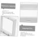 WOFASHPURET Acrylic Nail Tips Display Organizer Jewelry Display Stand 7x7cm White - Buy Online on GoSupps.com