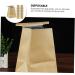Healvian Kraft Paper Bags 60 Pcs - Mini Trash Bags for Travel and Vomit Disposal - Buy Online on GoSupps.com