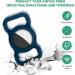 Ainiv Pet Protective Case for Apple Airtag GPS Finder Silicone Airtag Dog Cat Collar Holder Pet Loop Holder Safety and Anti-lost Air Tag Tracker Case for Apple Locator Tracker Blue - Buy Online on GoSupps.com