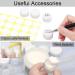 100 Pieces 5ml Mini Clear Cosmetic Bottles - Empty Trial Containers for Lip Balm & Lotion - Transparent Cremeglas with Screw Cap - Ideal for eCommerce - Buy Online on GoSupps.com