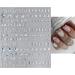 JMEOWIO 9 Sheets Marble Nail Art Stickers Decals Self-Adhesive Silver Line Nail Supplies Nail Art Design Decoration Accessories - Buy Online on GoSupps.com