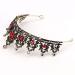 CURASA Baroque Black Crystal Princess Crown for Women - Vintage Queen of Hearts Tiara for Wedding, Birthday, Prom, Halloween Party - Buy Online on GoSupps.com