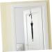 STOBAZA 2pcs Metal Coat Hanger Over The Door Hanger Towel Hanger Bathroom Shower Door Bathroom Door No Nails 17x3cm Silver - Buy Online on GoSupps.com