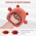 AEOLZ Anti-Drop Silicone Bear Teether Mitten 3 Pack for Babies Over 3 Months | BPA-Free Baby Teething Toys for Sucking Needs | Red/Brown/Green - Buy Online on GoSupps.com