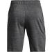 Under Armour Men's Rival Terry Shorts - Pitch Gray/Onyx White - Size Large - Buy Online on GoSupps.com