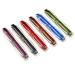 VUCDXOP 6 set Folding Pocket Reading Glasses 360 Rotating Tube Pen Clip Folding Reading Glasses Ultralight for Men and Women 200.0 X