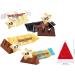 Toblerone Advent Calendar 200g assortment of Swiss chocolates comes with a Christmas hat. - Buy Online on GoSupps.com
