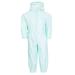 Trespass Children s Unisex Button Rain Suit 7-8 Years pale mint