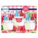 Febreze Plug with Fade Defy Technology Air Freshener - Sweet Watermelon Vine - (3) of 0.87 fl oz Refills Clear