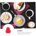 Ciieeo 2 Pcs Baking Mold Christmas Baking Tool Silicone DIY Mold Silicone Cookie Molds Baking DIY Resin Moulds Clay Molds Candle Molds Decorations Micro-Wave Oven Silica Gel 17.8X15.5X3CM As Shown - Buy Online on GoSupps.com
