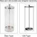 2 Types Disinfection Jar Glass Sterilization Container Sanitizer Glass Manicure Tools for Salon Hairdresser(9 inches) - Buy Online on GoSupps.com