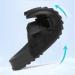 HCGION Men's Diabetic Orthopedic Slippers Extra Wide - Memory Foam, Adjustable & Comfortable for Swollen Feet - Black, Size 46 UE - Buy Online on GoSupps.com