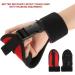 Finger Splint Brace ability Finger Anti Spasticity Rehabilitation Auxiliary Training Gloves for Stroke Hemiplegia Patient and Athlete Finger Rehabilitation Universal Single Hand Grip(Sticker gloves) - Buy Online on GoSupps.com