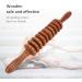 Jiawu Wooden Manual Fascia Massage Roller - Handheld Body Massager for Cellulite Relief Wound Recovery & Muscle Tension Reduction - Buy Online on GoSupps.com
