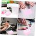 WOFASHPURET 3 Nail Remover Cotton Eyelashes with Glue Clean Pink Nail Towel Natural Cotton Fiber - Buy Online on GoSupps.com