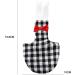 QXPDD Bird Parrot Diaper Flight Suit Nappy Clothes Pet Goose Chicken Duck Poultry Adjustable Cloth Diaper for Small Medium Large Pet Bird Black White Grid-XL - Buy Online on GoSupps.com