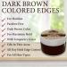 OKAY Colored Edges Dark Brown 0.5oz/15ml: Perfect for Defined and Stylish Hairline - Buy Online on GoSupps.com