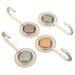 Alipis Towel Hooks 4pcs Wall Towel Mounted Clothes Kitchen Hook Hanging Hat Hand Coat Bathroom Rack Diamond Hanger Hook