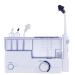 Portable Nasal Irrigator 7 Modes Nose Cleaner fitug Pulsating Nasal Wash Irrigation System Sinus Rinse Kit for Adults Child
