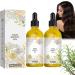 Veganic Natural Hair Growth Oil - Carvenchi Organic Rosemary Oil for Hair Growth Vegan Hair Oil for Dry and Damaged Hair Promotes Growth and Thickness