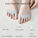 Soulful Solutions Women's Sock-Style Ball of Foot Cushions - 6 Pairs - Buy Online on GoSupps.com