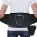 Medical belt lumbar vertebrae lumbar disc protrusion lumbar muscle strain relief belt Whether it's office computer TV entertainment protecting the waist anytime and anywhere correcting sitting posture(XX-Large)