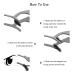 Nepak 16 Pcs Magnetic False Eyelashes - Ultra Thin 0.2mm, No Glue, Reusable, No Irritation, No Allergy - Includes Professional Tweezers for Party, Dating, Wedding - Buy Online on GoSupps.com