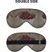 SSIMOO Black Cherry Sleep Mask - Adjustable Breathable & Fashionable Eye Mask for Ultimate Comfort | International Shipping - Buy Online on GoSupps.com