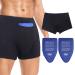 Hilph Vasectomy Underwear for Men Vasectomy Gift for Men with 2 Cold Packs for Testicular Support Vasectomy Underware for Pain Relief Breathable Soft Briefs Vasectomy Ice Pack for Men Recovery - L