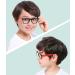 NA OUGE Blue Light Blocking Glasses for Kids Reduce Eye Fatigue from Screens | Stylish Black Design for Girls & Boys - Buy Online on GoSupps.com