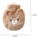 Hot Water Bottle Hot Water Bottle with Soft Cover Hot Water Bag Hot and Cold Compress Can be Used as hot or Cold Compress Suitable for Menstrual Cramps Foot Warmer Neck and Shoulder Pain Relief (Co 3 - Buy Online on GoSupps.com