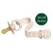 Nip Stay Green Organic Cotton Pacifier Tape - Adjustable Clothing Protector - Made in Germany - Brown - Buy Online on GoSupps.com