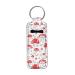 COEQINE Chapstick Keychain for Women and Girls - Lip Balm Holder - Lipstick Holder - Keychain Gray One Size