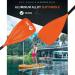 LBW Adjustable 3-Piece SUP Paddle | Aluminium Alloy Floating Replacement Paddle | Stand Up Paddle with Storage Bag | Telescopic Portable Oars - Orange - Buy Online on GoSupps.com