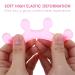 Sibba Silicone Toe Separator Straighteners for Overlapping Toes Bunions Hammer Toe - Pink - Buy Online on GoSupps.com