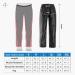 AXESQUIN 3XL Men's Waterproof Rain Pants - Breathable Lightweight Windproof Cycling & Hiking Overpants - Black - Buy Online on GoSupps.com