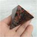 Red Obsidian Tetrahedron Pyramid Stone Stones Crystals Naturelle Cristal Pyramide Stone Crystal Reiki - Buy Online on GoSupps.com