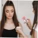 NOLITOY Mushroom Head Makeup Brush | Fluffy Face Powder & Cheek Brush | Triangle Body Brush | Portable Pink Beauty Tool - Buy Online on GoSupps.com