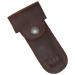 Hide & Drink Leather Double Edge Razor Protector Case & Safety Cover - Vintage Handmade Travel Essentials with 101 Year Warranty in Bourbon Brown - Buy Online on GoSupps.com