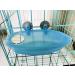 Wooden Bird Bathtub with Mirror, Swing & Perch Stand - 3 Pack Colorful Accessories for Budgerigar, Parakeet, Cockatiel, Conure, Lovebird, Cockatoo - Buy Online on GoSupps.com