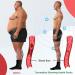 Buy Yuyuando & Afiz Tourmaline Slimming Health Socks - Thermotherapeutic Compression for Weight Loss | International Shipping - Buy Online on GoSupps.com