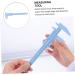 Healeved 4 Pcs Eyebrow Ruler Makeup Brow Ruler Eyebrow Tinting Kit Stencil Miss Plastic Calipers Makeup Tools - Buy Online on GoSupps.com