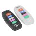 ZJchao Baby Teething Toy Safe Food Grade Silicone Hanging Remote Control Shaped Soother for Babies Stimulates and Massages Sore Gums 2Pcs - Buy Online on GoSupps.com
