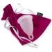 Perfect Cup menstrual cup zero waste 100% medical silicone vegan -friendly super soft and flexible 12 hours of protection reusable - l - transparent