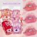 Korean Fruit Shimmer Lip Oil 4Pcs Set | Moisturizing Lip Gloss & Tinted Balm | Non-sticky & Long Lasting Formula for Nourished Lips - Buy Online on GoSupps.com