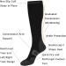 Compression Socks for Men & Women - 1-Pack Black Quick-Drying Anti-Odor Sports Socks Size XL - Buy Online on GoSupps.com