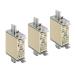 SIEMENS - x3 pieces NH fuse link NH000 50A combination indicator